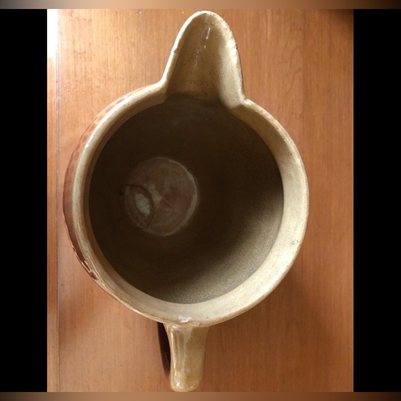 VINTAGE Pitcher (1940s) by Watt Pottery, KLA-HAM'RD pattern - Picture 3 of 4